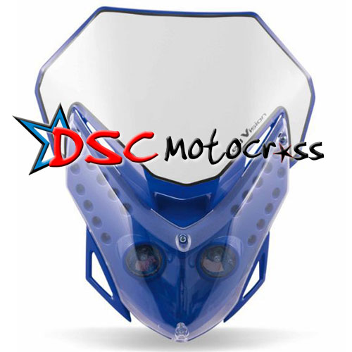 KTM BLUE LED VISION MOTO HEADLIGHTS