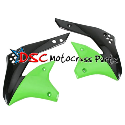 KAWASAKI KX125 MOTO RADIATOR SCOOP